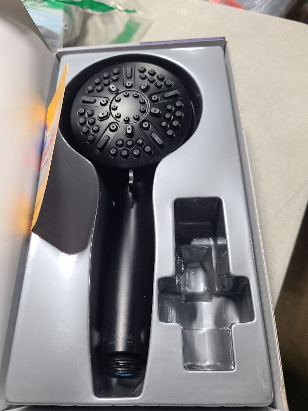 Photo 1 of 6-Mode High Pressure Handheld Shower Head Set, Consumer Reports Recommended HOPOPRO High Flow Hand Held Showerhead with 59 Inch Hose Bracket Teflon Tape Rubber Washers