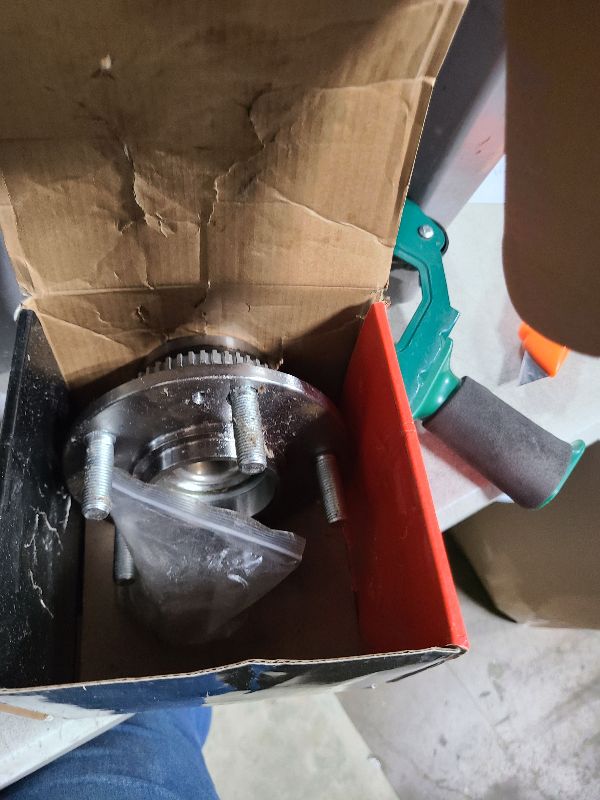 Photo 1 of A-Premium Rear Wheel Bearing and Hub Assembly with ABS Ring & 5-Lug Compatible with Kia Sportage 2005-2010 & Hyundai Tucson 2005-2009, FWD & 4-Wheel ABS Only