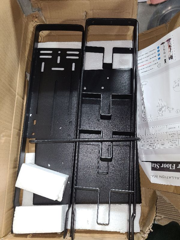 Photo 1 of *missing hardware* Lasvea Vacuum Stand Compatible with Dyson V15 V11 V10 V8 V7 V6 with Wheels,Heavy Base Metal Bracket Holder, Storage Bracket Stand for Dyson Cordless Vacuum Cleaners & Accessories & Attachments
