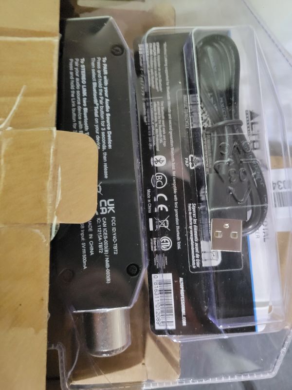 Photo 1 of ALTO Bluetooth Total 2 - XLR Equipped Rechargeable Bluetooth Receiver For Mixing Desk / Audio Mixer Setups and Active PA systems
