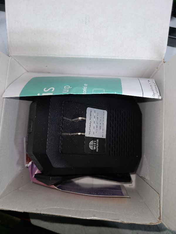 Photo 1 of 2025 AX3000 WiFi 6 Range Extender, WiFi Extender Signal Booster with Gigabit Ethernet Port, Dual Band (2.4G&5.8G) WiFi Repeater Cover up to 13888sp.ft, Faster Speed and Wider Cover, Quick Setup