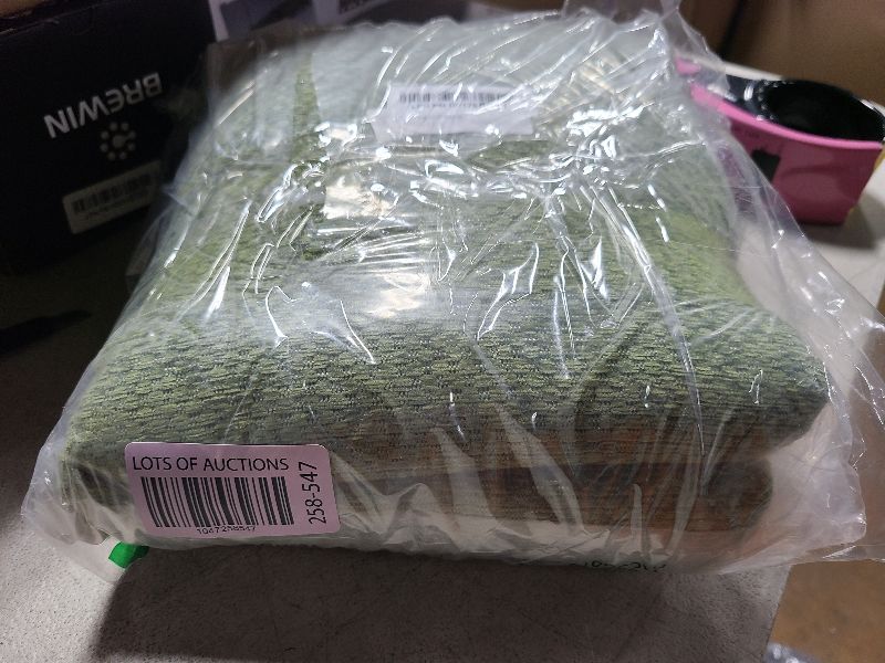Photo 1 of tianxinbaobei Chenille Sofa Cover with Tassel,Green Couch Cover,Sectional Couch Covers for 3 Cushion(Green,71"x118",X-Large Size)