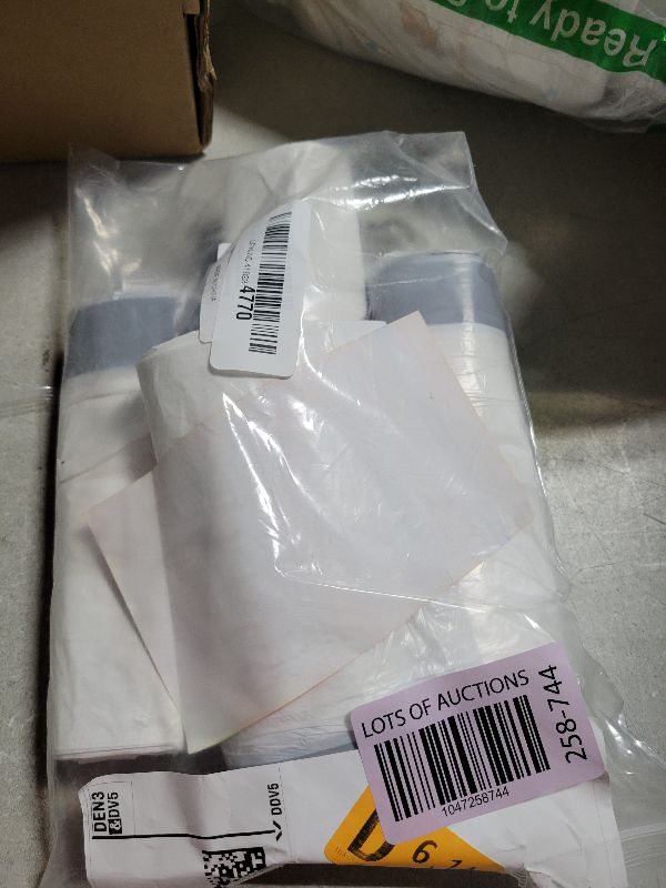 Photo 1 of 5 Gallon 80 Counts Strong Drawstring Trash Bags Garbage Bags by RayPard, Small Plastic Bags, Trash Can Liners for Home Office Kitchen Bathroom Bedroom, White Waste Basket Liners (White)