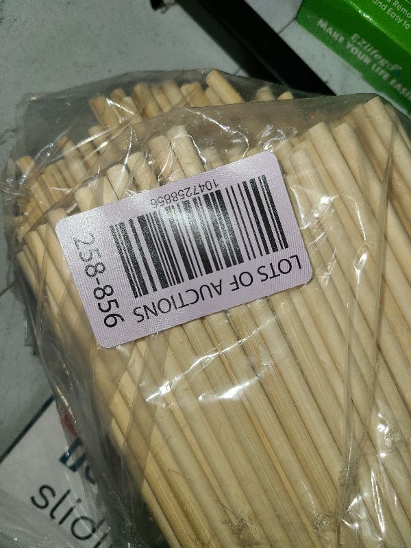 Photo 1 of 200Pcs Wooden Dowel Rods 1/4 x 12 Inch Wood Sticks (1/4x12inch)