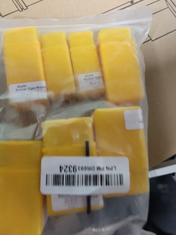 Photo 1 of Akylin 7Pcs Roman Ogee Router Bit Set,1/2" Shank,Decorative Edge Bits Double Radius 3/32", 1/8",5/32",3/16",7/32", 1/4" and,5/16" Edging Cutter for Wood Profiling,Routing,Molding