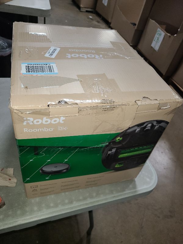Photo 1 of iRobot Roomba i3+ EVO (3554) Robot Vacuum - Self-Empty for Up to 60 Days, Clean by Room with Smart Mapping, Compatible with Alexa, Personalized Cleaning