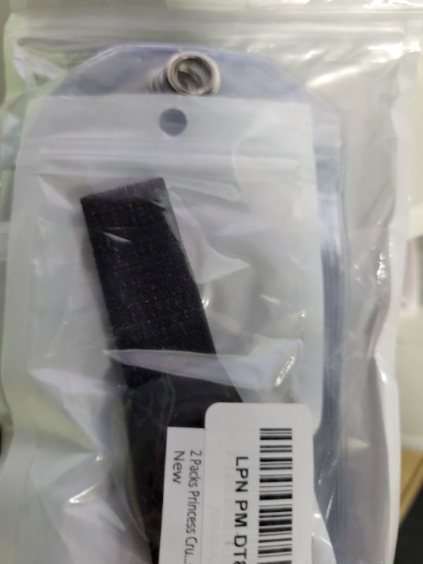 Photo 1 of 2 Packs Princess Cruise Medallion Holder Compatible for Princess Cruise Medallion?5 Pack Cruise Luggage Tag Holder for Princess Cruise Ships (Black-Grey)