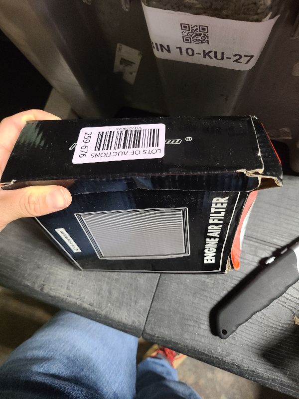 Photo 1 of A-Premium 2-PC Engine Air Filter Compatible with Honda Fit 2009-2014, L4 1.5L, Rigid Panel, Replace# 17220RB6Z00
