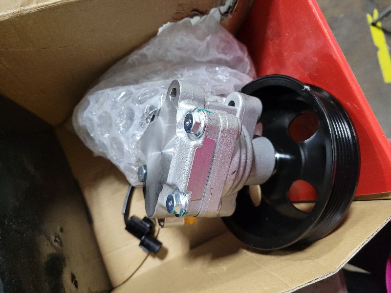 Photo 1 of A-Premium Power Steering Pump with Pulley Compatible with Hyundai Genesis Coupe 2010-2013, 2.0L, Replace # 571002M000