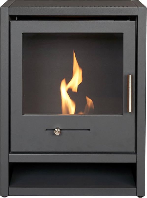 Photo 1 of OKO S1 Bio Ethanol Stove in Charcoal Gray 