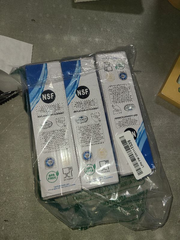 Photo 1 of ICEPURE RWF4700AC Replacement for LG LT1000P MDJ64844601 ADQ74793501 LT1000PC, Kenmore Elite 9980 ADQ74793502 LRFXC2416S LRFVS3006S LRMDS3006S LFXS28596S Refrigerator and LT120F Air Filter 3PACK