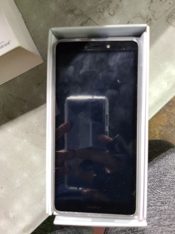 Photo 1 of Nokia C2 2E | Android 11 (Go Edition) | Unlocked Smartphone | All Day Battery | 2/32GB | 5.7-Inch Screen | International Version | Blue