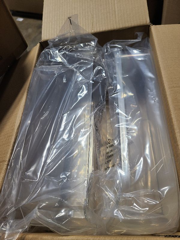 Photo 1 of 2 PACK Upgraded 240356402 Refrigerator Door Bin Replacement for Frigi.daire Refrigerator Door Shelf Parts LFSS2612TF0 LFSS2612TE0 FFSS2615TE0 FFSS2615TS0 AP2549958 Door Shelf Shelves By AMI PARTS
