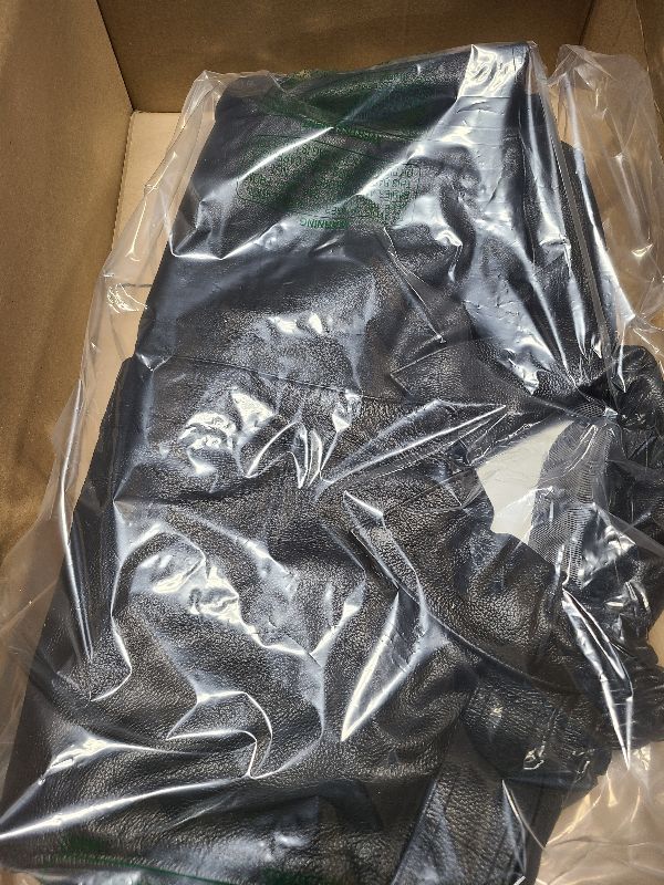 Photo 1 of Milwaukee Leather Men's Classic Black Bomber Leather Jacket SFM1519 - M