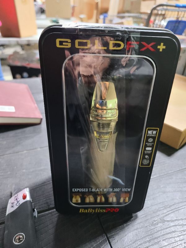 Photo 1 of BaBylissPRO GOLDFX+ All Metal Lithium Trimmer