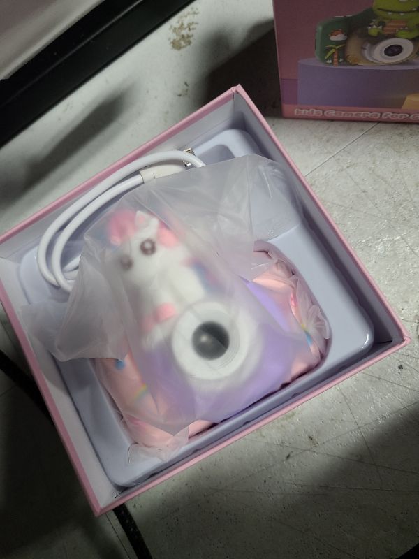 Photo 1 of Skirfy Kids Camera,Unicorns Camera 1080P HD Digital Video Camera for Girl Toys 3-12, Selfie Camera Toys for Girls, Toddlers Birthday Gift Girl Toys Age 4-5 Boys with 32GB SD Card