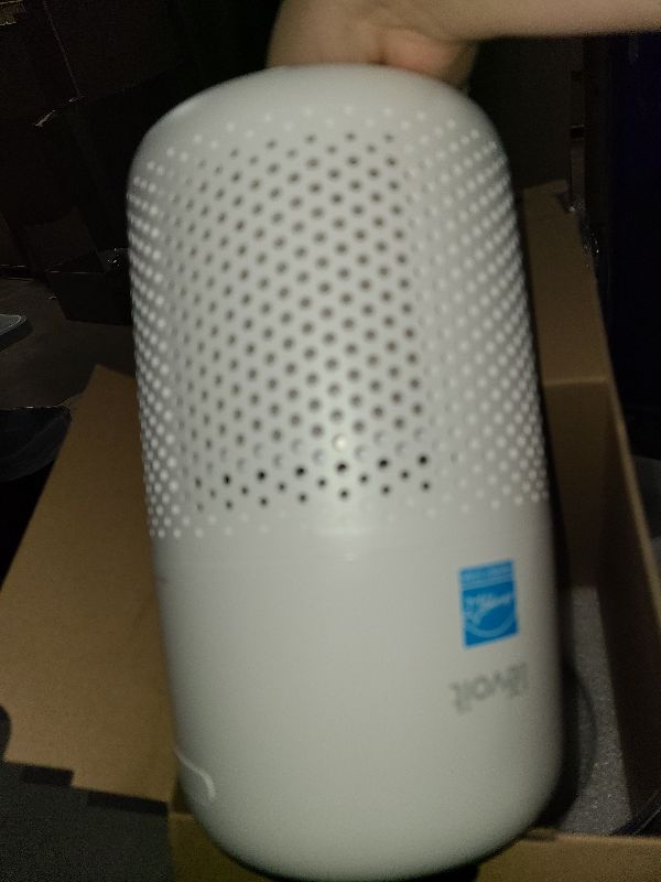 Photo 1 of LEVOIT Air Purifiers for Bedroom Home, 3-in-1 Filter Cleaner with Fragrance Sponge for Better Sleep, Filters Smoke, Allergies, Pet Dander, Odor, Dust, Office, Desktop, Portable, Core Mini-P, White