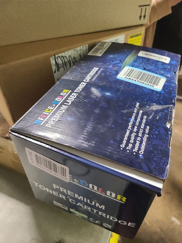 Photo 1 of 312A Toner Cartridges 4 Pack Replacement for HP 312A Toner Compatible for HP Laserjet Pro MFP M476dn M476dw M476nw Printer Ink (Black,Cyan,Magenta,Yellow)