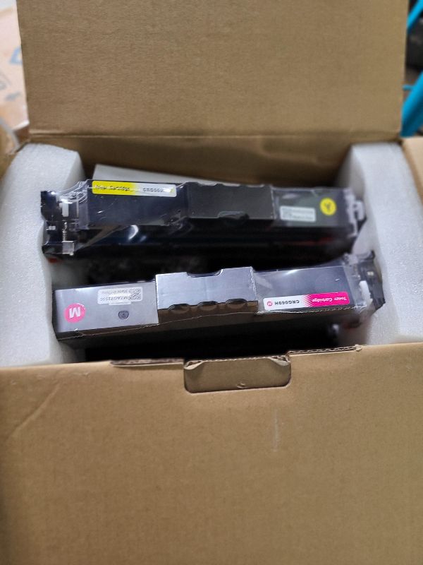 Photo 1 of (High Yield) 069H Toner Cartridge Set MF753Cdw MF751Cdw - 4 Pack 069 Toner Compatible with Canon Color imageCLASS LBP674Cdw MF753cdw MF751Cdw MF752Cdw LBP673Cdw Printers