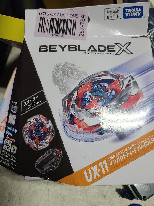 Photo 1 of Beyblade X Beyblade X UX-11 Starter Impact Drake 9-60LR
