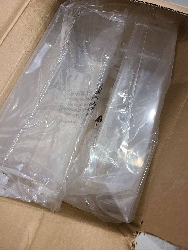 Photo 1 of 2 PACK Upgraded 240356402 Refrigerator Door Bin Replacement for Frigi.daire Refrigerator Door Shelf Parts LFSS2612TF0 LFSS2612TE0 FFSS2615TE0 FFSS2615TS0 AP2549958 Door Shelf Shelves By AMI PARTS