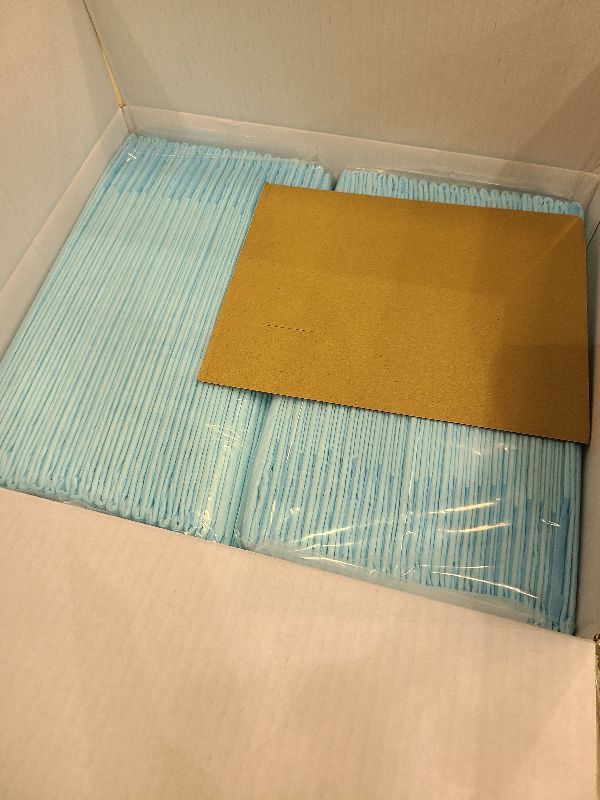 Photo 1 of 50 Count 30” x 36” Super Absorbency Disposable Underpads, Leakproof Quick Drying, Baby Puppy & Adults Bed Pads Disposable Adults, Dog Pee Pads Extra Large, XXL Incontinence Pads