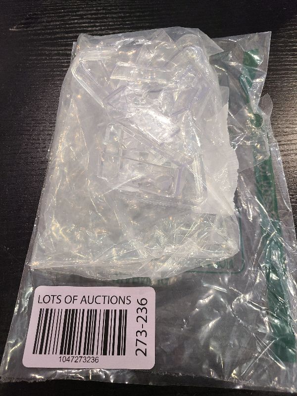 Photo 1 of 24 Pieces Transparent Clear Tablecloth Clips, Plastic Table Cloth Clips?Windproof Table Cover Holder Clamps?Table Cloth Holder for Christmas Home Wedding Party Indoor Outdoor Camping Picnic(24, Small)