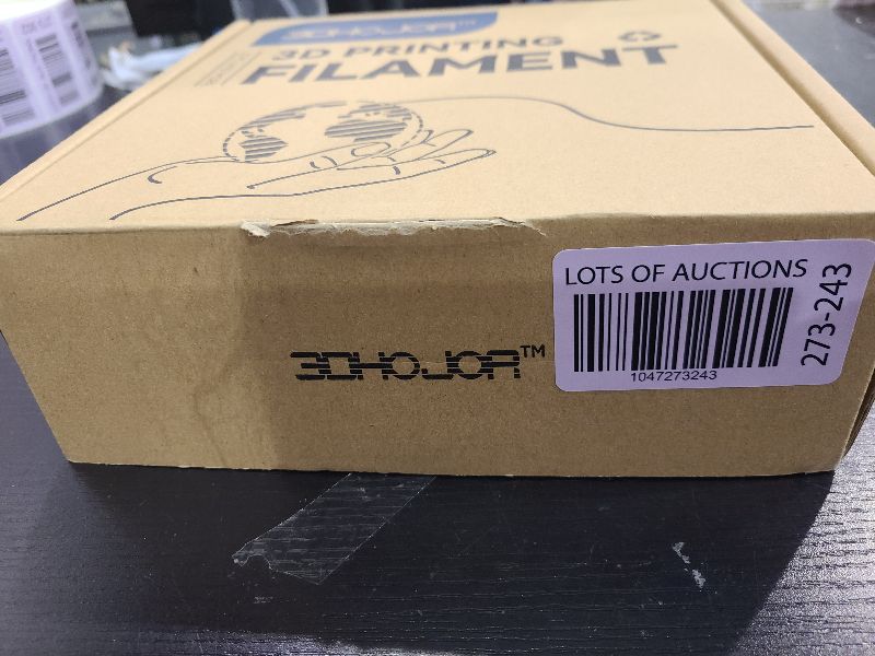 Photo 1 of 3DHoJor Matte PLA Filament 1.75mm, Upgrade 1kg Cardboard Spool PLA Filament 1.75 - PLA 3D Printing Filament, Print with Most 3D Printers Using 3D Filament(Matte White)