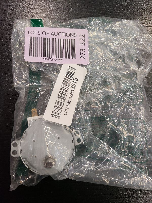 Photo 1 of [UPGRADED] WB26X10038 Microwave Turntable Motor Replacement Part by Blue Stars - Compatible with GE & Kenmore Microwaves - Replaces 5304408980 WB26X10038 AP2024962 PS237772