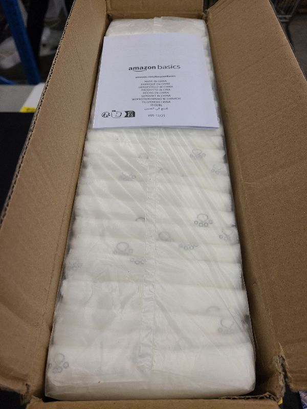 Photo 1 of Amazon Basics Male Dog Diapers, 50 Count, Medium, Ultra Absorbent Disposable Wrap with Secure Fit, Leakproof and Comfortable