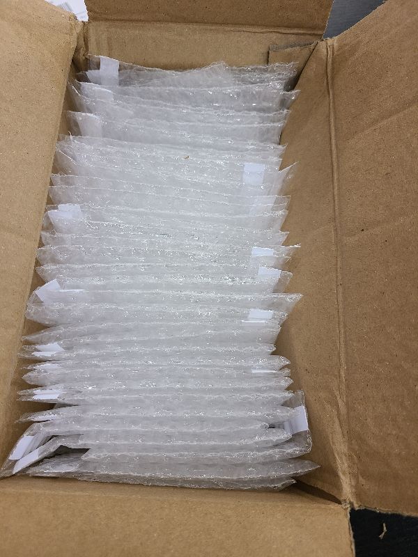 Photo 1 of 100Pcs Small Bubble Out Bag Pouches 2" x 3.15" Self-Seal Mini Bubble Pouches Cushioning Bags, Double Walled Self-Sealing Protective Wrap Shockproof Foam Bag for Small Business, Shipping, Packing