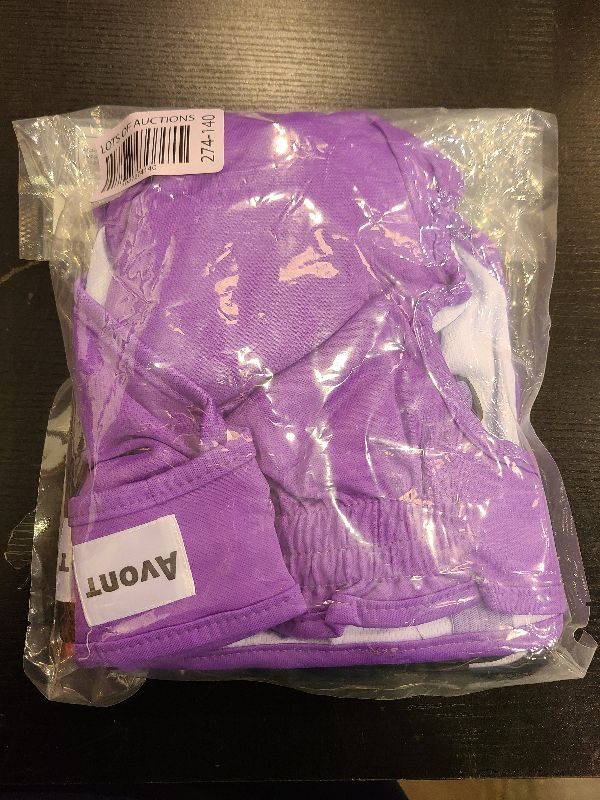 Photo 1 of 3 Pack Avont Washable Female Dog Diaper with Suspender, Reusable Girl Doggie Diapers for Small Medium Large Doggy in Heat Cycle Period Incontinence -L