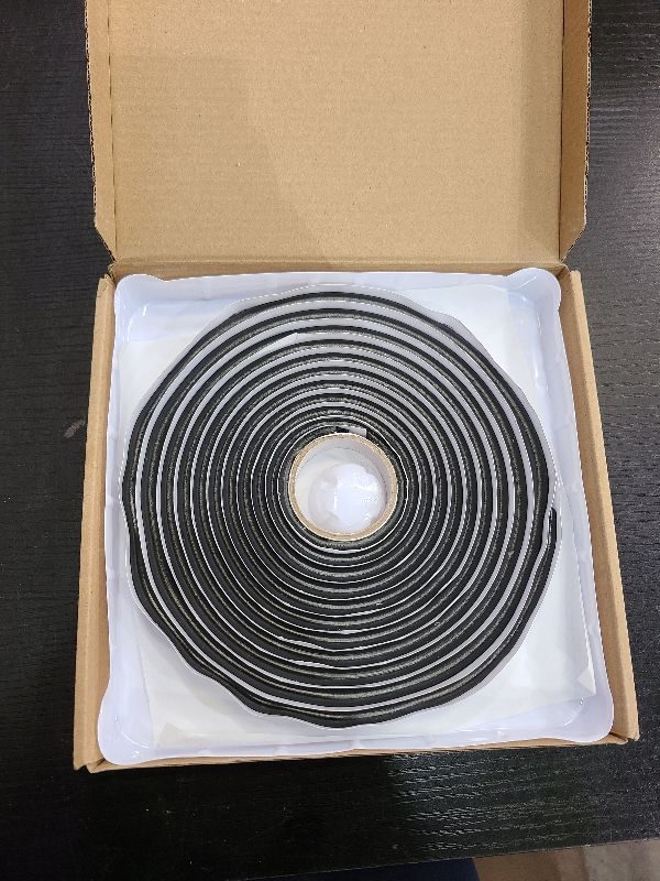 Photo 1 of 13Ft Butyl Sealant Tape Headlight Sealant Retrofit Refit Rope Butyl Rubber Glue Reseal for Car Headlamps Window Door Windshield (1PCS)