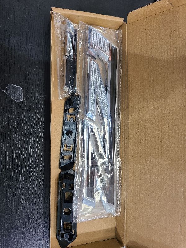 Photo 1 of (Set of 3) 2019-2024 OEM 2pack Side Decals Emblems + Grille Z71 Badges Compatible with Silverado Z71 Parts 84632695 84384428 (Chrome Black)