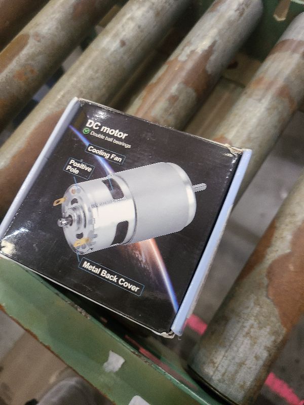 Photo 1 of 775 DC Motor 12v DC Motor High Torque DC Motor Max 20000 RPM Dual Ball Bearings Quiet Power Wheels Motor Upgrade DC Motor?with Bracket? (D Shaft Motors-2Pack)