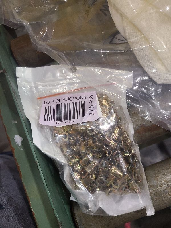 Photo 1 of 200PCS-Rivet Nuts, M5 Steel UNC Rivet Nut Assortment Kit, Flat Head Threaded Insert Nutserts Assort (NUT-M5-200pcs)