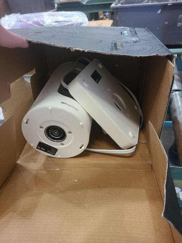 Photo 1 of Electric Tea Kettle, INTASTING Glass Electric Kettle with tea Infuser and Precise knob temperature control, 1200W Fast Heating, BPA-Free, Easy to Clean, for Tea and coffee, 1 Liter (Cream White)