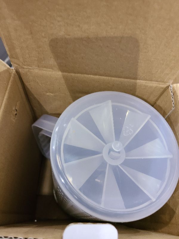 Photo 1 of 1 Pack Mixing Pitcher for Drinks, 2 Quart/ 64oz Plastic Water Pitcher with Lid?Easy-Mix Juice Container?Angled Plastic Blades and Adjustable Mixer Plunger for Mix Juice, Milk,Tea, Beverage Container…