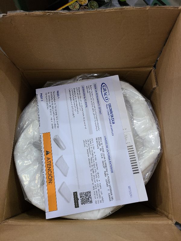 Photo 1 of 
Visit the Store, Graco
Graco
Visit the Store
4.8
4.8 out of 5 stars
(49,808)
Graco Premium Crib & Toddler Mattress – GREENGUARD Gold Certified & CertiPUR-US Certified, Fits All Standard Crib & Toddler Beds, Waterproof Sleep Surface, Machine-Washable Oute
