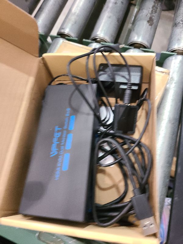 Photo 1 of 8K HDMI KVM Switch 2 Monitors 2 Computers Dual Monitor Support 8K@60Hz 4K@120Hz KVM Switcher PC Extended Display for 2 Port Share 4 USB 3.0 HUB Desktop Controller and 2 USB Cables Included
