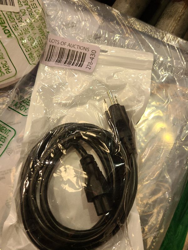 Photo 1 of 3 Prong AC Power Cord for LG Plasma Smart TV 32" 39" 40" 42" 44" 47" 49" 50" 55" 60" 65" 75" Inch TV, Laptop Power Cord for Dell HP LG Lenovo Asus Acer Toshiba Sony Notebooks, Monitor C5 Power Cable