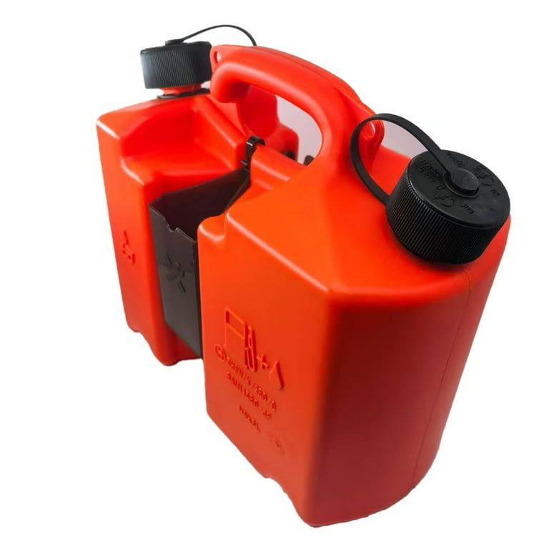 Photo 1 of 5L Heavy Duty Fuel & Bar Oil Combi Can with Tool Carriers for Chainsaws