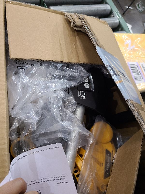 Photo 1 of 3 in 1 Cordless String Trimmer (NO Battery) for Dewalt 20V Battery, 12" Electric Weed Wacker with Auto Line Feed, Foldable Weed Eater/Edger Trimmer/Mower for Yard Garden, Grass Trimmer Cordless