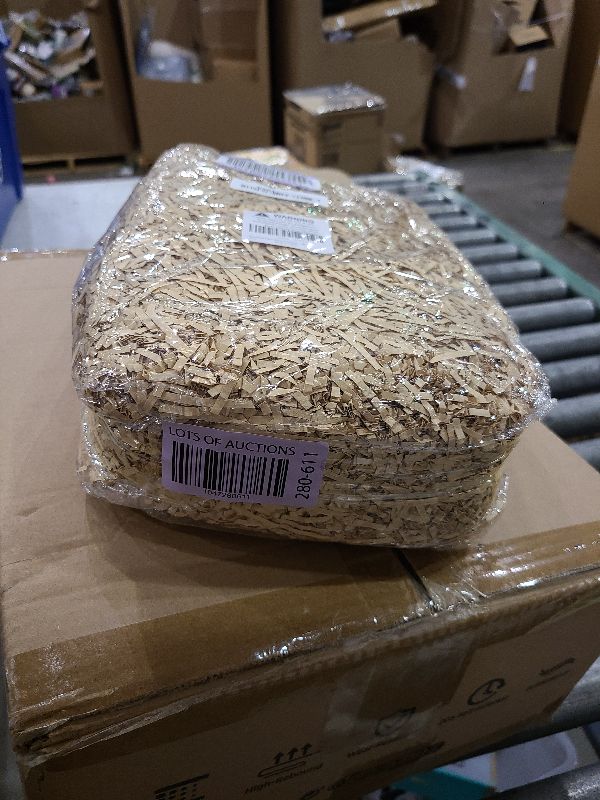 Photo 1 of 2.2 LB Kraft Shredded Paper for Gift Baskets, Effective Crinkle Paper and Basket Filler, Ideal for Gift Box Stuffing and Handmade Decoration, Birthdays, Weddings, Anniversaries, and All Occasions
