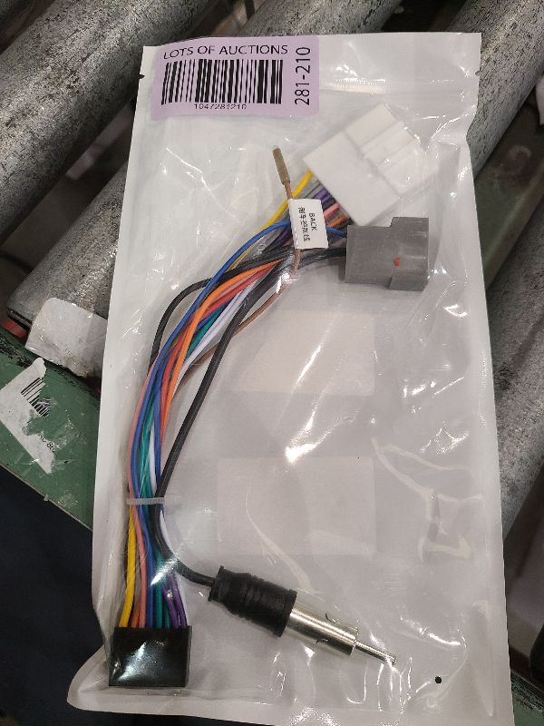 Photo 1 of 16Pin ISO Aftermarket Radio Harness Adapter for Nissan 2007-2013 Subaru 2008-2013 with Radio Antenna Adapter, 16Pin Android Car Stereo Wiring Harness with Reverse Cable for Sentra Forester