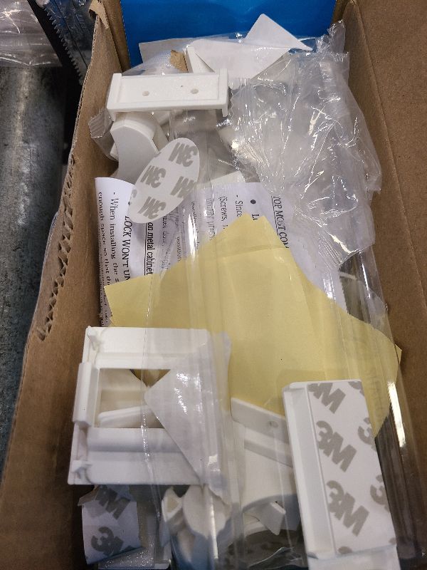 Photo 1 of 20 Pack Magnetic Cabinet Locks Baby Proofing - Vmaisi Children Proof Cupboard Drawers Latches - Adhesive Easy Installation