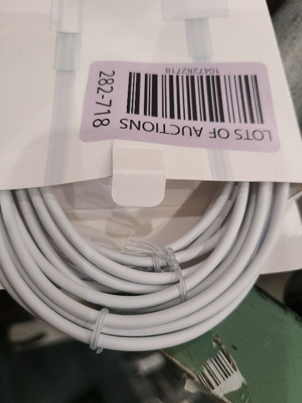 Photo 1 of 3 Pack Apple MFi Certified Charger Cable 6ft, Lightning to USB Cable Cord 6 Foot, 2.4A Fast Charging,Apple Phone Long Chargers for iPhone 13/12/11/11Pro/11Max/ X/XS/XR/XS Max/8/7/6