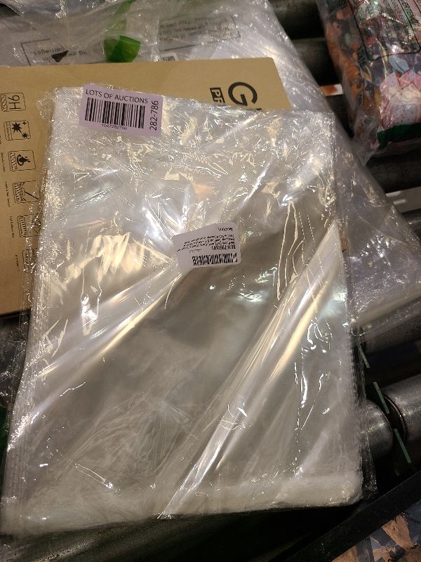 Photo 1 of 100 Pieces (9x12 Inch) Clear Plastic Bags for Packaging, Clothing & T-Shirts Strong Packing Self Adhesive Cellophane Bag