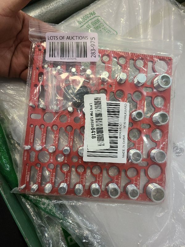 Photo 1 of 55 Thread Checker - Nut and Bolt Thread Checker Standard and Metric, Bolt Size Finder Bolt and Nut Identifier Gauge with 20 Standard & 16 Metric & 19 Drill Gauges, Bolt Thread Gauge Inch & Metric