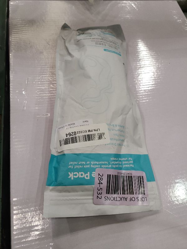 Photo 1 of 2 PCS Reusable Perineal Cooling Pad, Hemorrhoid and Perineal Ice Packs, Postpartum and Hemorrhoid Pain Relief, Hot & Cold Packs for Women After Pregnancy and Delivery(10X2.4in) Washable Sleeves
